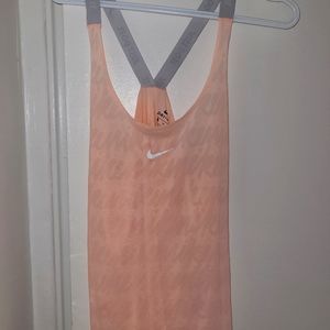 Nike open back gym tank top XL